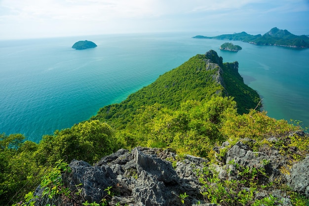 Hong Kong globaler Geopark des chinesischen Sai Kung District