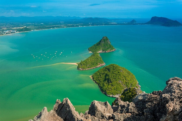 Hong Kong globaler Geopark des chinesischen Sai Kung District