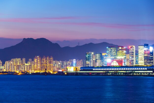 Hong Kong por la noche