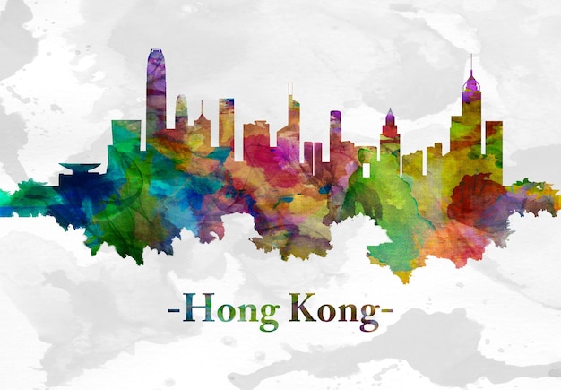 Hongkong-China-Skyline