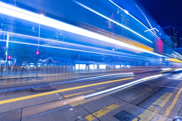 Hongkong mit viel Verkehr