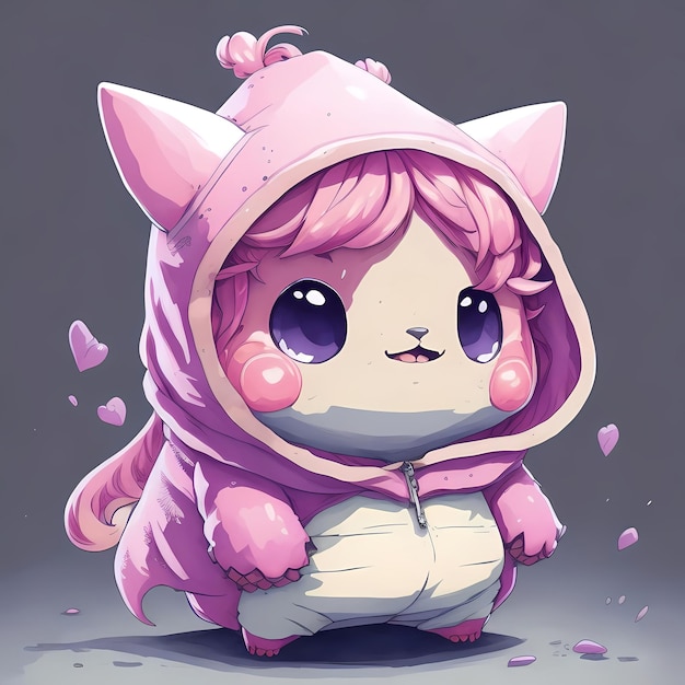 Foto hoodie cutie das entzückende monster von pokemon