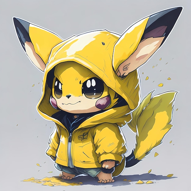 Hoodie cutie o adorável monstro de pokémon