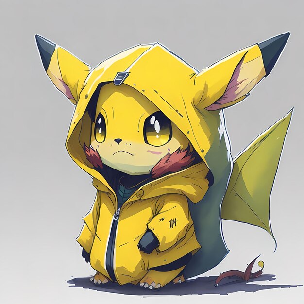 Hoodie cutie o adorável monstro de pokémon