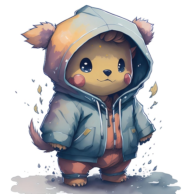 Hoodie Cutie O Adorável Monstro de Pokémon
