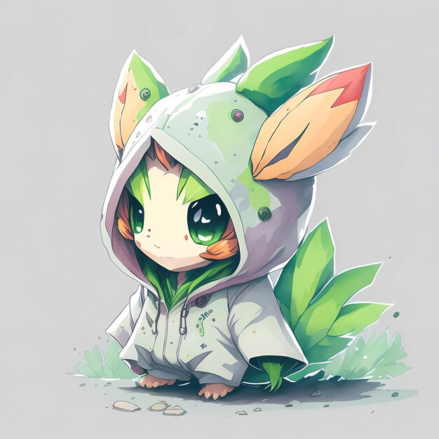 Hoodie Cutie O Adorável Monstro de Pokémon