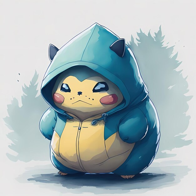 Hoodie Cutie O Adorável Monstro de Pokémon