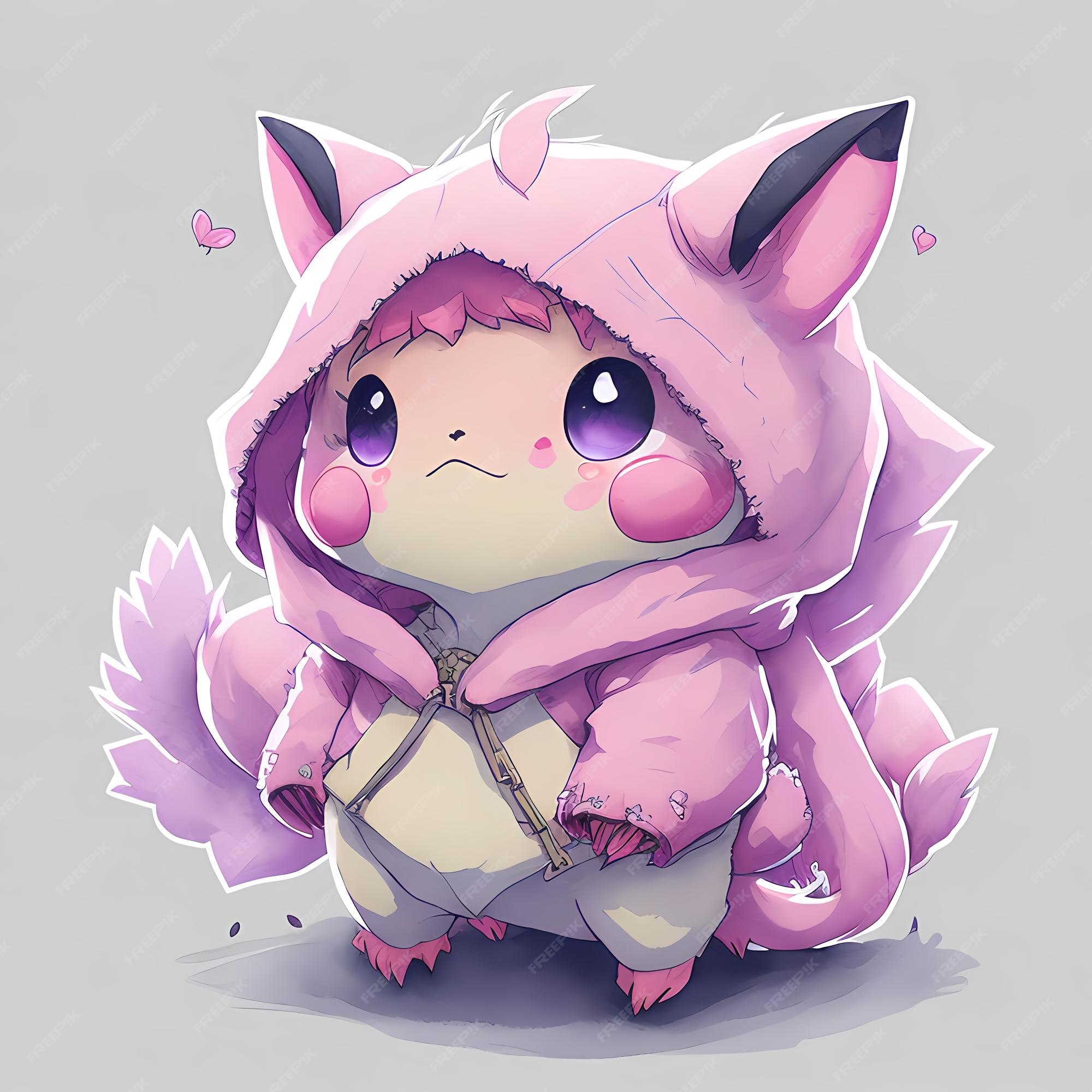 Hoodie cutie o adorável monstro de pokémon