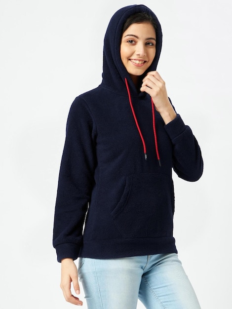 Hoodie de moda feminina