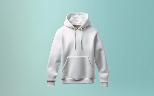 Hoodie-Mock-up-Hintergrund mit Kopierraum für Textpräsentation