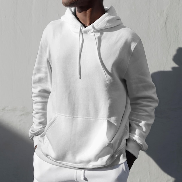 Hoodie-PNG-Mockup mit durchsichtigem Design