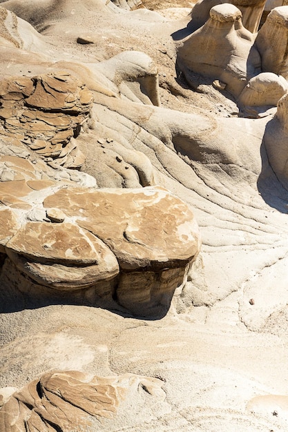 Hooodoo-Sandsteine bei Drumheller in Kanada