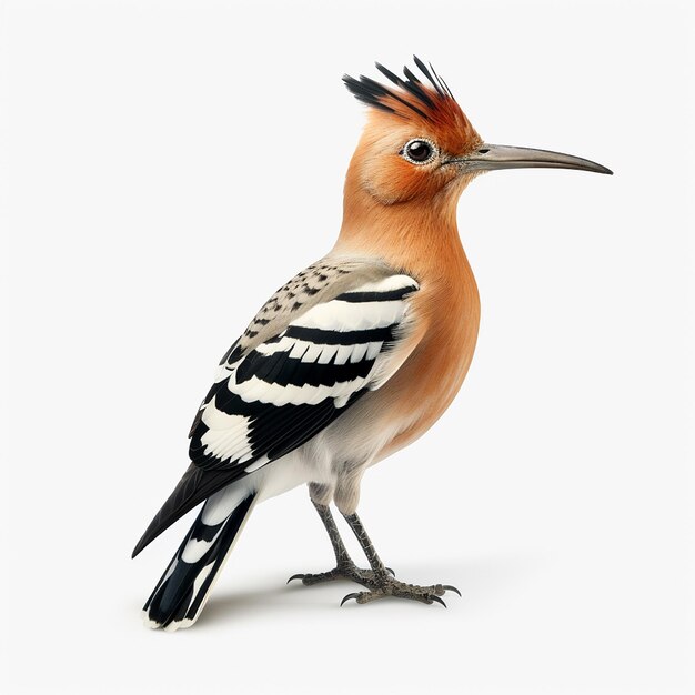 Hoopoe eurasiático Upupa epops pájaro vida silvestre naturaleza animal que vuela con gracia hermoso majestuoso