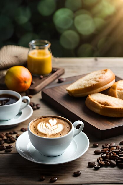 Foto hora da pausa para o café da foto