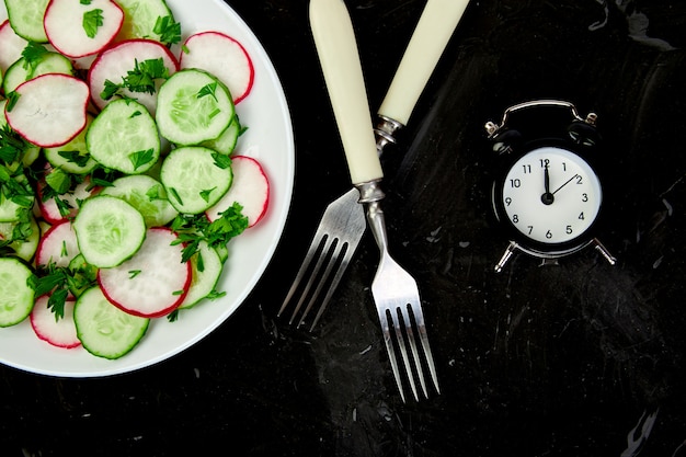 Hora de comer.