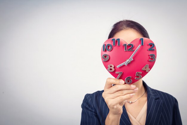 Foto hora do negócio de amor