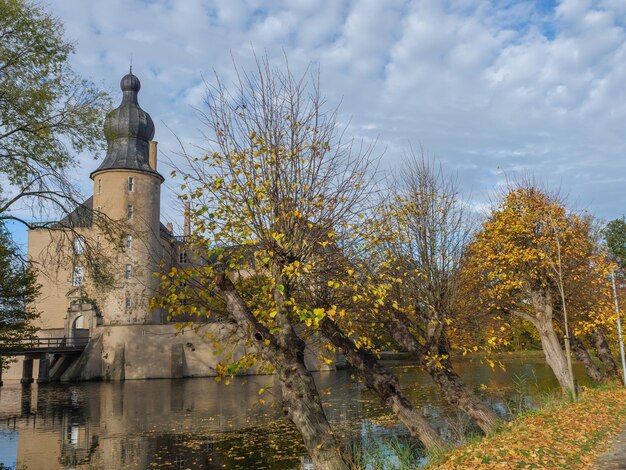 Hora de otoño en el Münsterland alemán