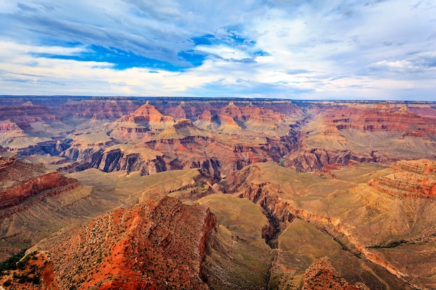 Horizontale Ansicht des berühmten Grand Canyon, Arizona, USA