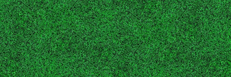 Foto horizontale grüne rasenstruktur für muster und hintergrund