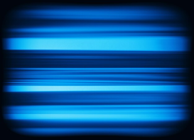 Horizontale, lebendige blaue Interlaced-TV-Statikrauschlinien-Abstraktionshintergrundhintergrund