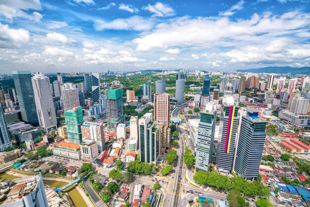 El horizonte del centro de Kuala Lumpur