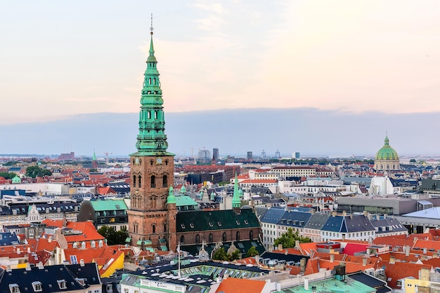 Horizonte de la ciudad de Copenhague