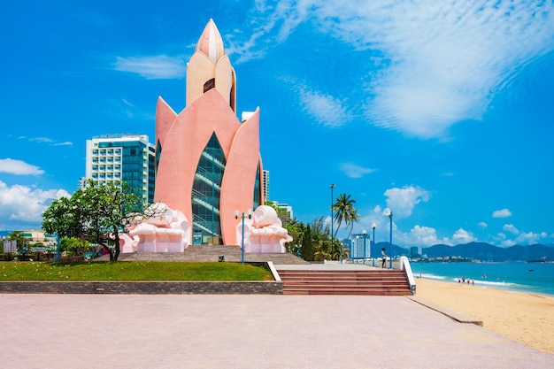 Horizonte de la ciudad de Nha Trang Vietnam