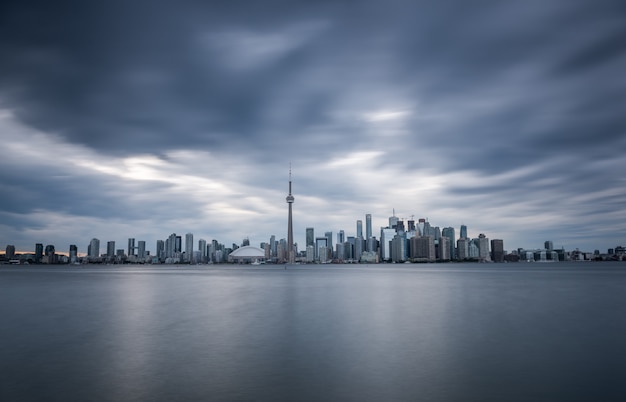 Horizonte de la ciudad de Toronto, Ontario, Canadá