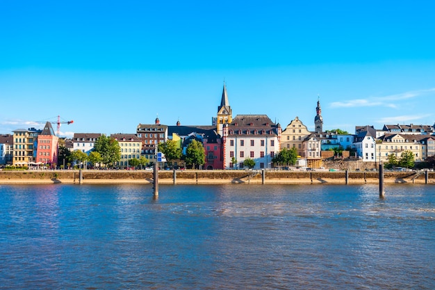 Horizonte da cidade de Koblenz na Alemanha