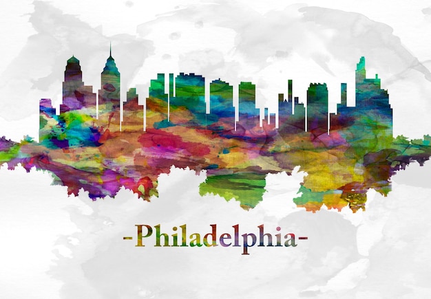 Horizonte de Filadelfia Pensilvania