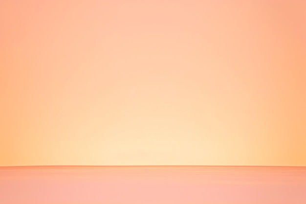 Horizonte de melocotón pastel Abstracto Fondo minimalista