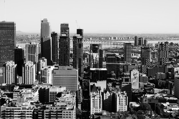 Foto el horizonte de montreal