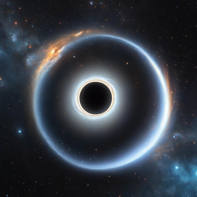 Foto horizontes escuros explorando os mistérios dos buracos negros e além