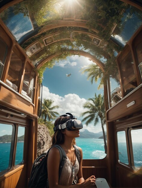 Los horizontes virtuales rediseñan los viajes con oportunidades de exploración de realidad virtual Impacto en el turismo del mundo real