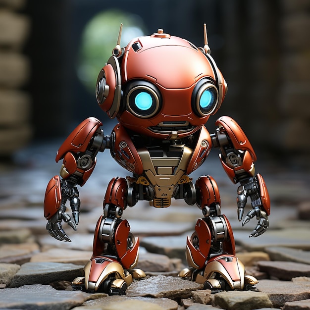 Hormiga robot en 3D