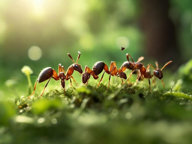 Las hormigas fotográficas