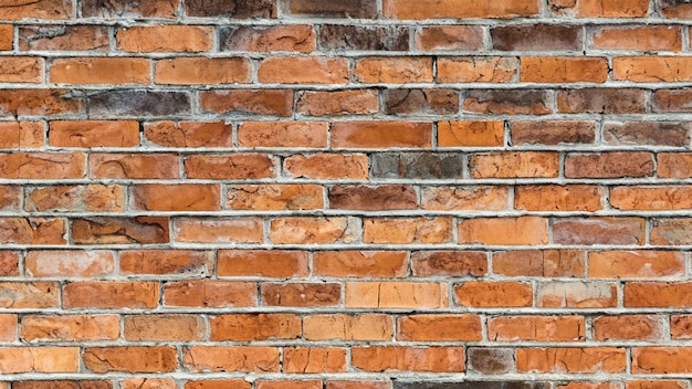 Hormigón de textura de pared de ladrillo rojo