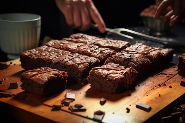 Hornear brownies: una guía de recetas paso a paso