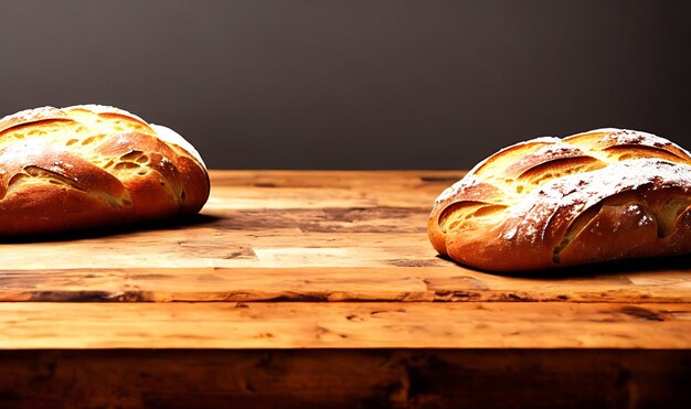 Horno tradicional de pan fresco cocido en caliente Pan de tiro cercano Tienda de horno con pan delicioso Pan recién cocido con conchas de oro