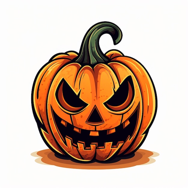 El horrible parche de calabazas de Halloween