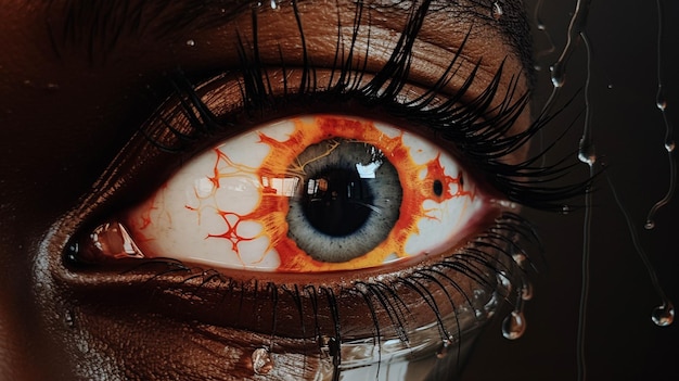 Horror-Auge-HD-Hintergrundbild