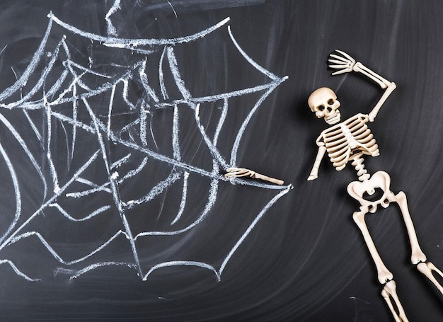 Horrorhintergrund mit Halloween-Konzept