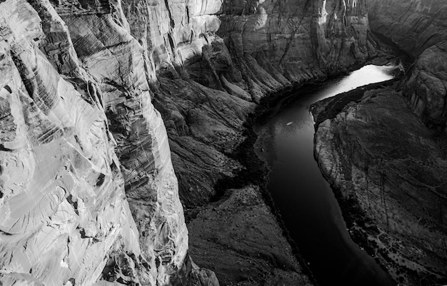 Horseshoe Bend am Grand Canyon. Nationalpark. Arizona Horseshoe Bend des Colorado River im Grand Canyon.