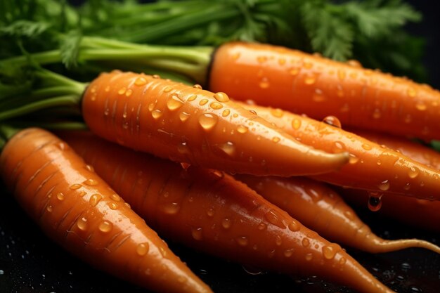 Foto hortalizas de zanahoria