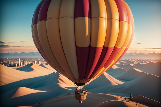 Foto hot air balloon flying sky extreme sports neues tourismus-spielprojekt tapeten hintergrund