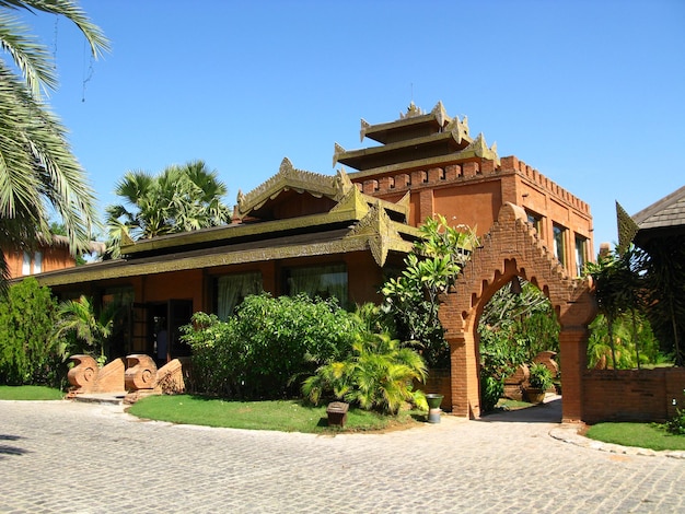 El hotel en Bagan Myanmar