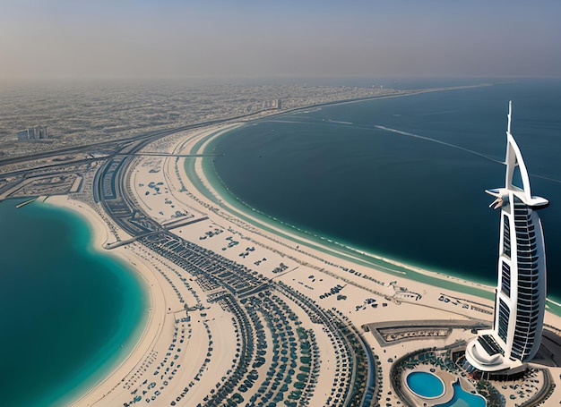 El hotel Burj Al Arab de Dubai