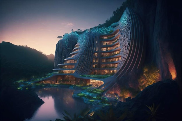 El hotel está diseñado por la firma de arquitectura.