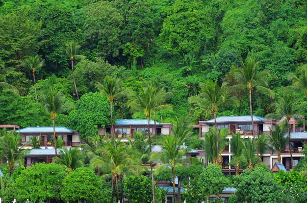 Hotel de lujo en la roca