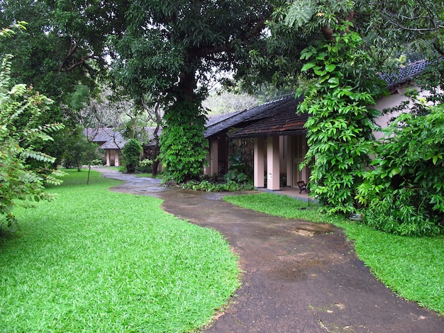 El hotel en Sigiriya, Sri Lanka